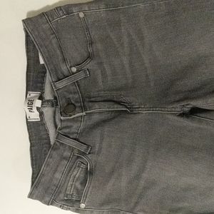 Paige Verdugo Ultra Skinny Jeans Grey Size 25